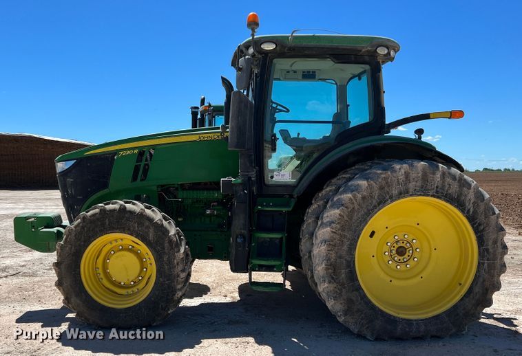 image for item DO8729 2015 John Deere 7230R  MFWD tractor