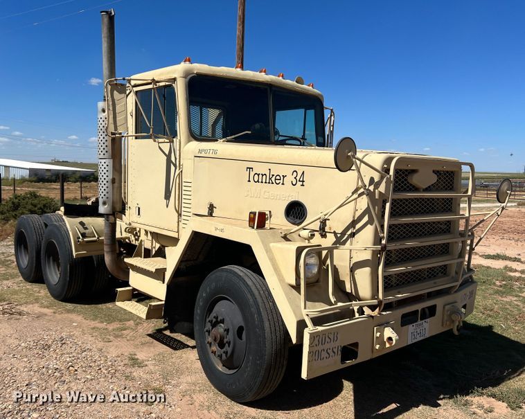 image for item DO8732 1983 Am General  semi truck