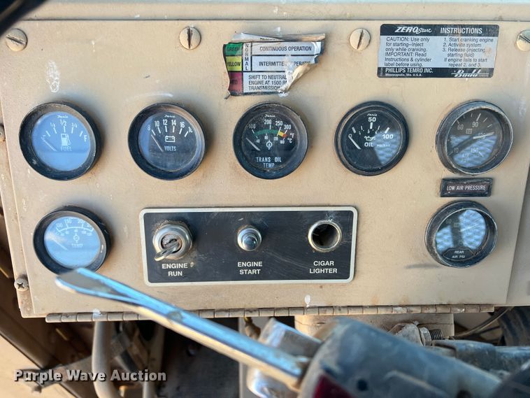 image for item DO8732 1983 Am General  semi truck