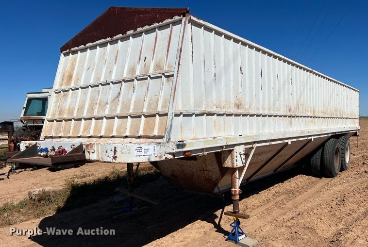 image for item DO8733 1955 Hobbs  grain trailer