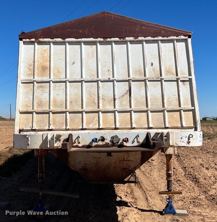 image for item DO8733 1955 Hobbs  grain trailer