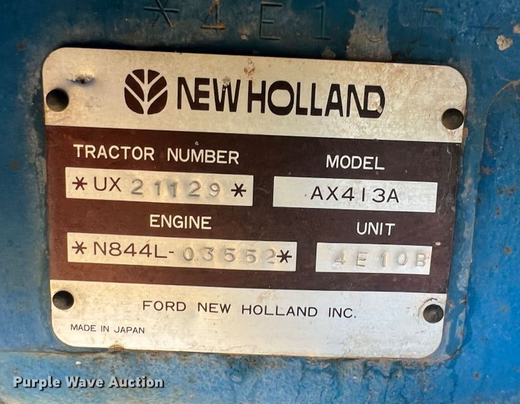 image for item DO8739 Ford 3415  tractor