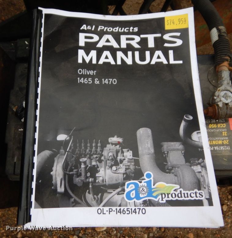 image for item DR0531 1974 Oliver 1465  tractor