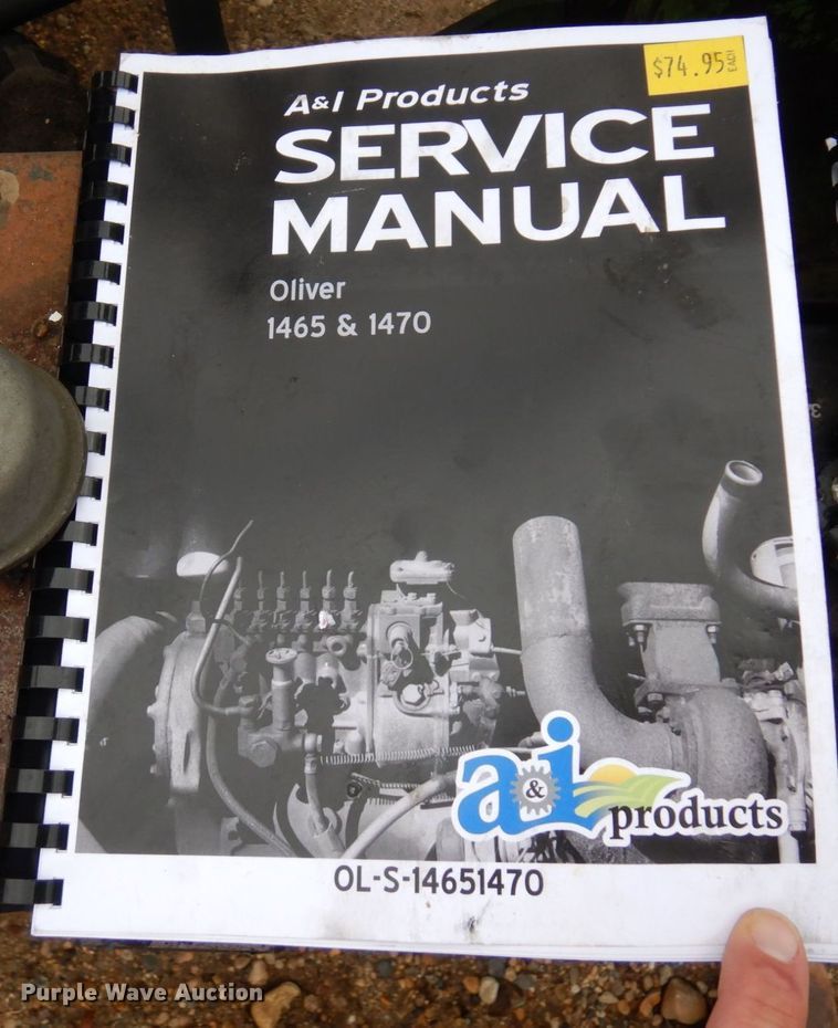 image for item DR0531 1974 Oliver 1465  tractor