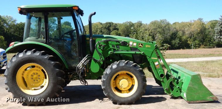 image for item DS1415 2014 John Deere 5085E  MFWD tractor