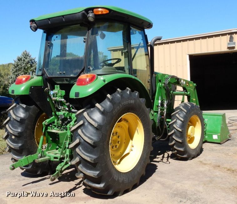 image for item DS1415 2014 John Deere 5085E  MFWD tractor