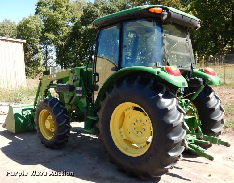 image for item DS1415 2014 John Deere 5085E  MFWD tractor