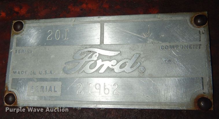 image for item KF9435 Ford 20I  tandem disk