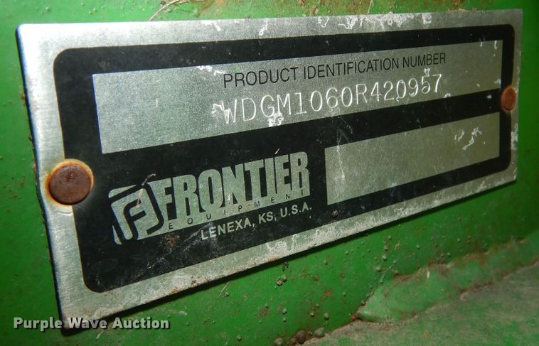 image for item KF9437 Frontier GM1060R  rotary mower