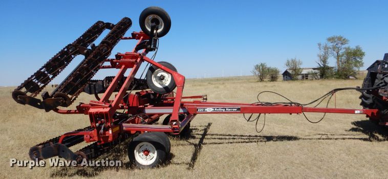 image for item LU9579 Unverferth Rolling Harrow 220  rolling harrow