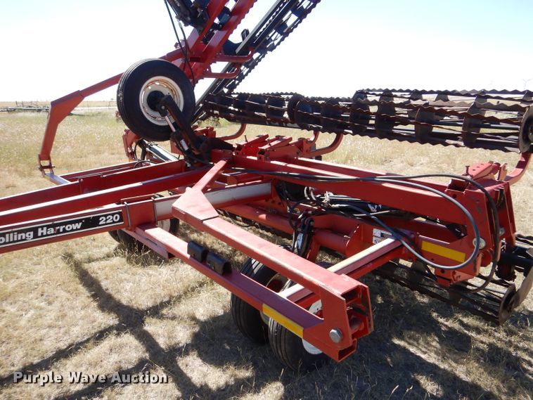 image for item LU9579 Unverferth Rolling Harrow 220  rolling harrow