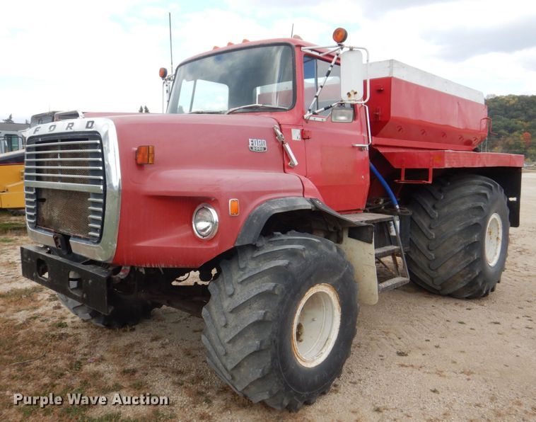 image for item MF9227 Ford 8000  applicator truck