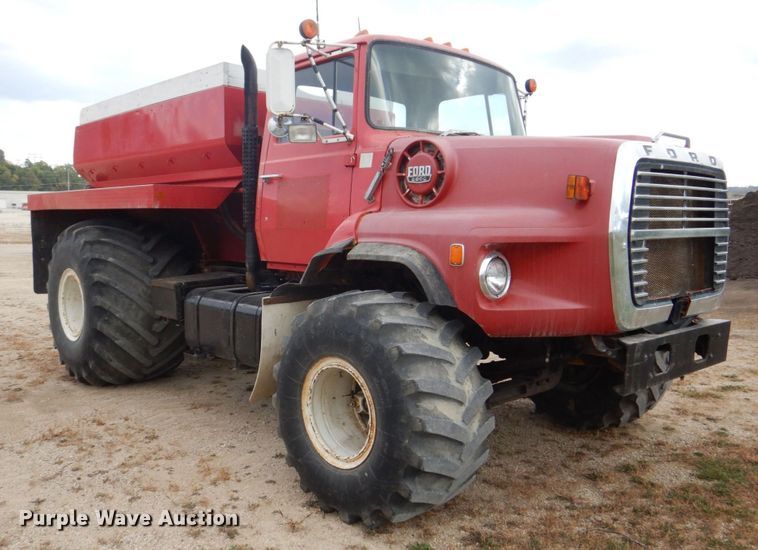 image for item MF9227 Ford 8000  applicator truck