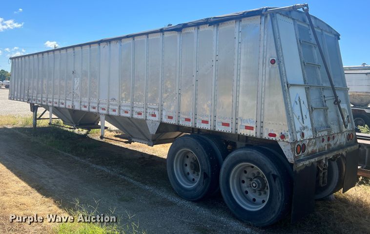 image for item MR9842 1988 Merritt  grain trailer