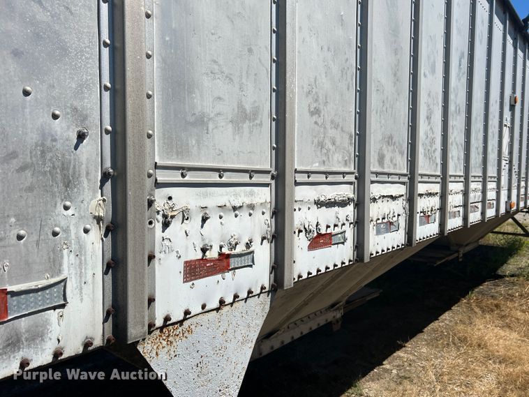 image for item MR9842 1988 Merritt  grain trailer