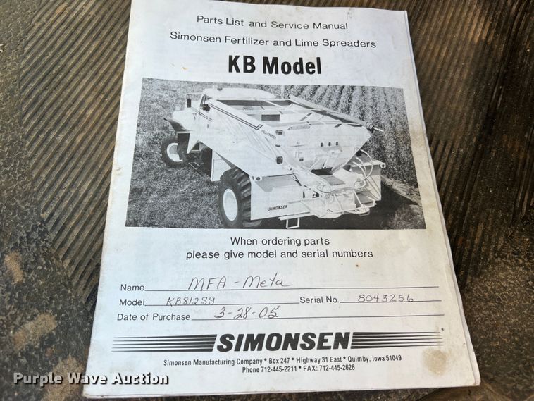 image for item MR9920 2005 International 4300  applicator truck