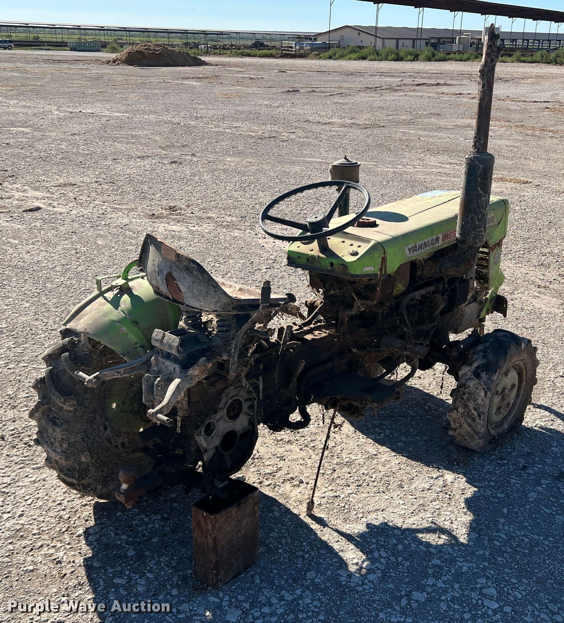 Yanmar 155D MFWD tractor in Miles, TX Item DO8711 sold Purple Wave