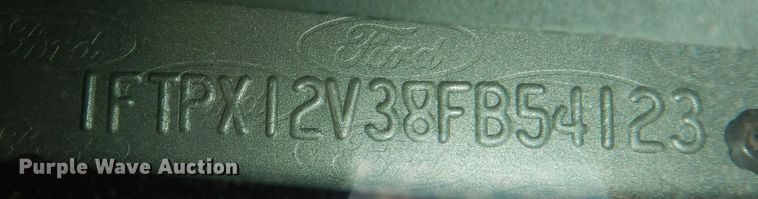 image for item DM3172 2008 Ford F150  SuperCab pickup truck