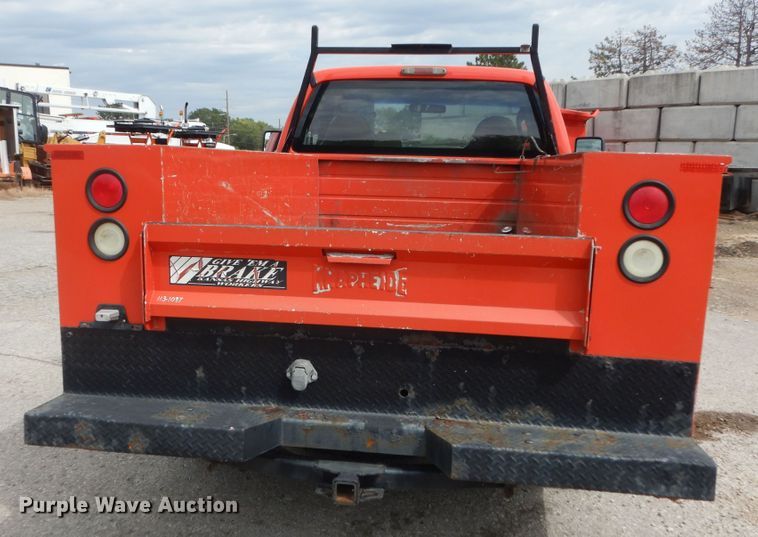 image for item DM3185 2008 Ford F250 Super Duty XL  utility bed pickup truck