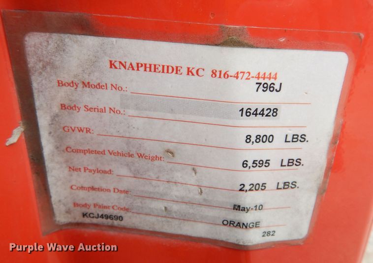 image for item DM3186 2010 Ford F250 Super Duty XL  utility bed pickup truck