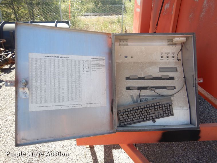 image for item JA9718 2004 Ver-Mac PCMS1210  message board trailer