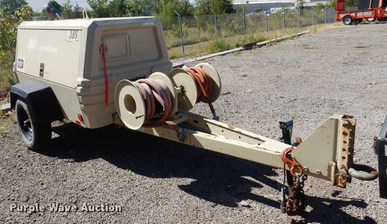 image for item JA9720 2007 Ingersoll Rand P185WJD  air compressor