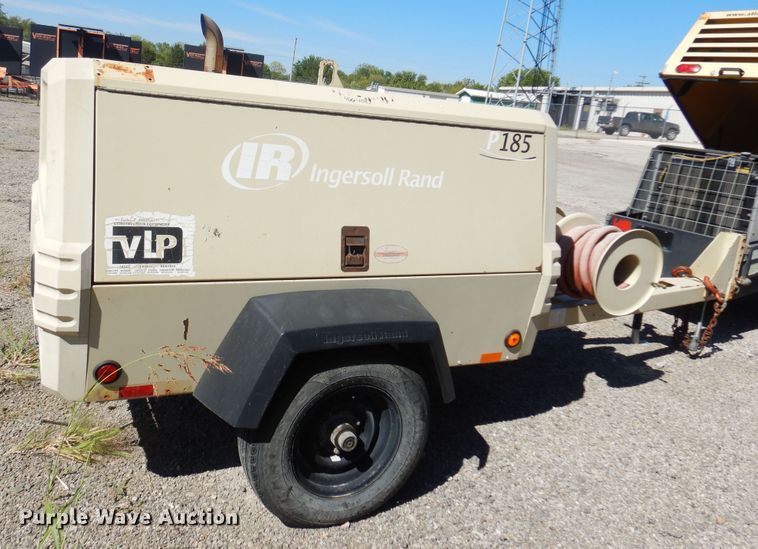 image for item JA9720 2007 Ingersoll Rand P185WJD  air compressor