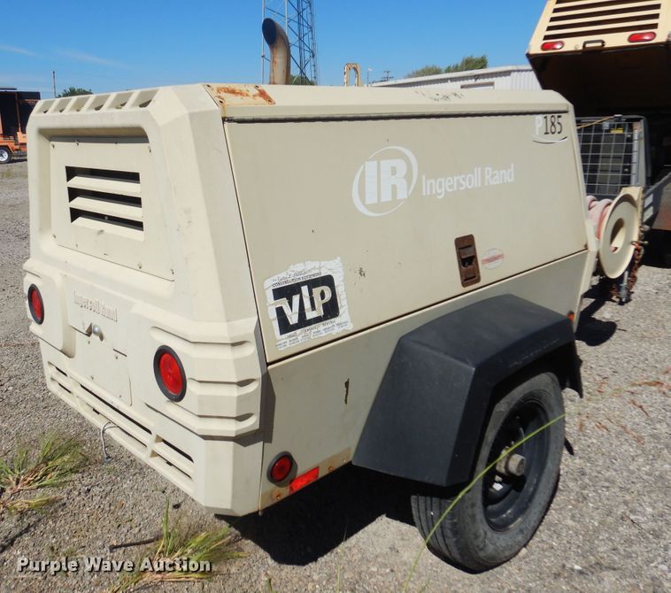 image for item JA9720 2007 Ingersoll Rand P185WJD  air compressor