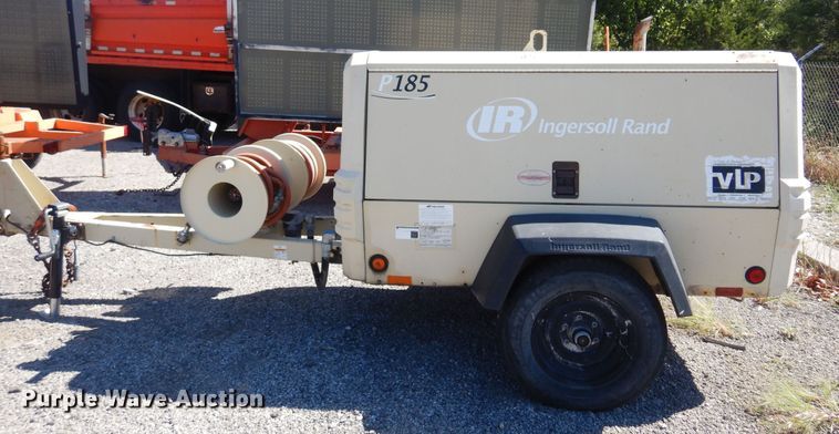 image for item JA9720 2007 Ingersoll Rand P185WJD  air compressor