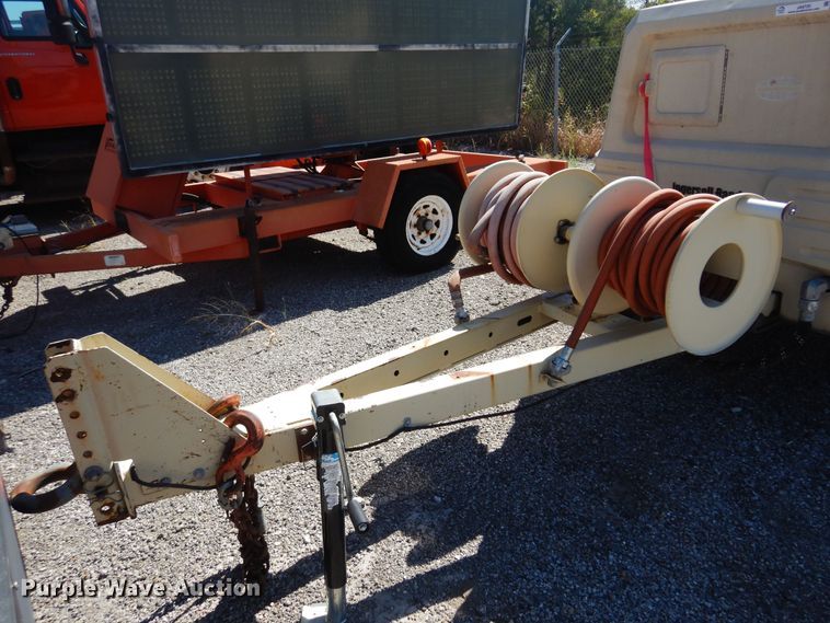 image for item JA9720 2007 Ingersoll Rand P185WJD  air compressor