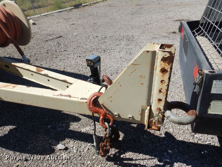 image for item JA9720 2007 Ingersoll Rand P185WJD  air compressor