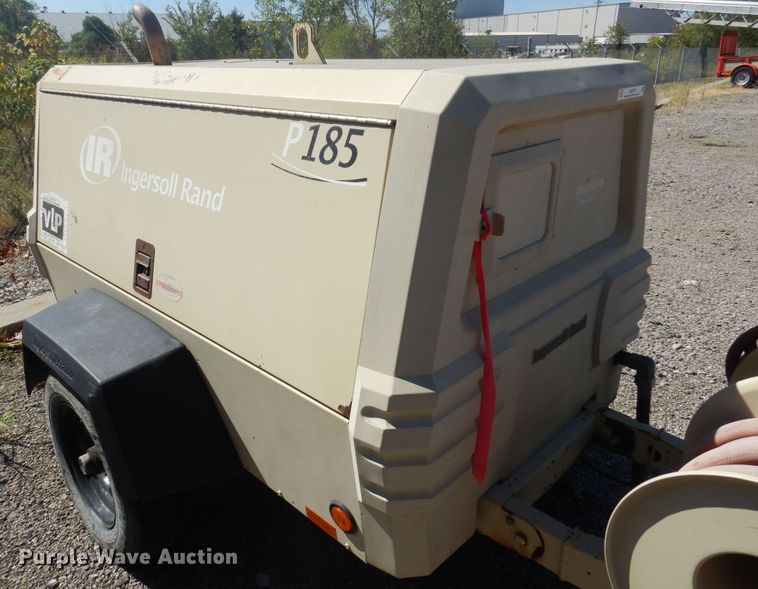 image for item JA9720 2007 Ingersoll Rand P185WJD  air compressor
