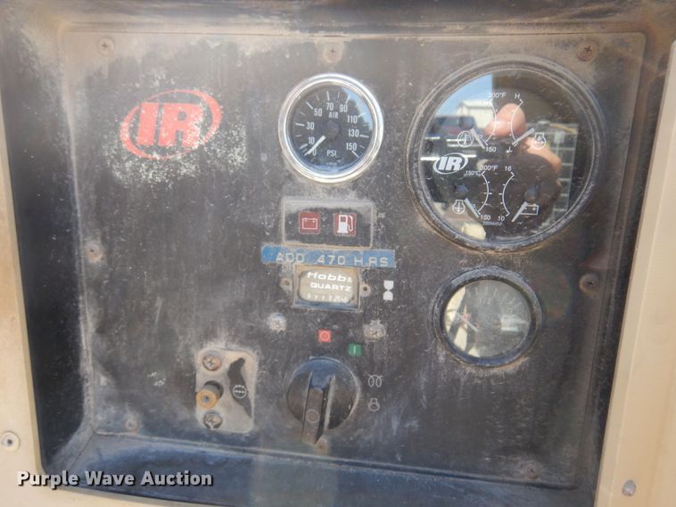 image for item JA9720 2007 Ingersoll Rand P185WJD  air compressor