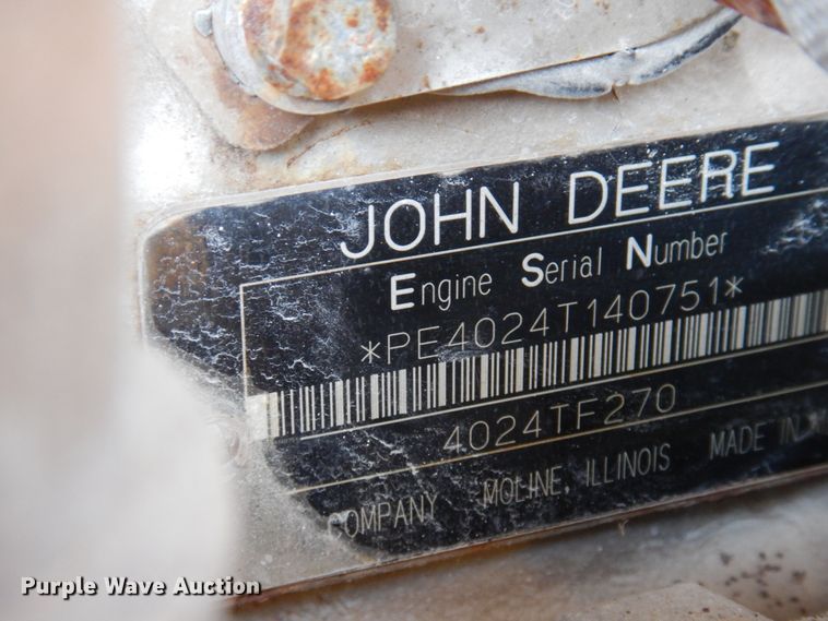 image for item JA9720 2007 Ingersoll Rand P185WJD  air compressor