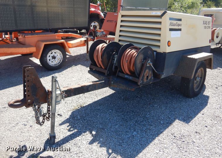 image for item JA9721 2006 Atlas Copco XAS97JD  air compressor