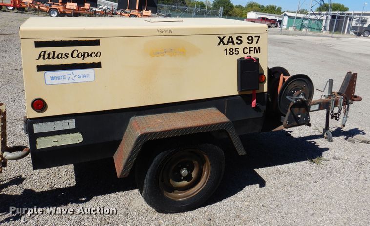 image for item JA9721 2006 Atlas Copco XAS97JD  air compressor