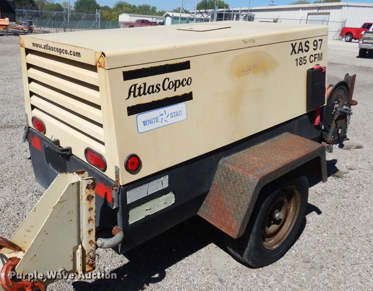 image for item JA9721 2006 Atlas Copco XAS97JD  air compressor