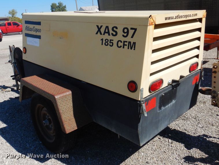 image for item JA9721 2006 Atlas Copco XAS97JD  air compressor