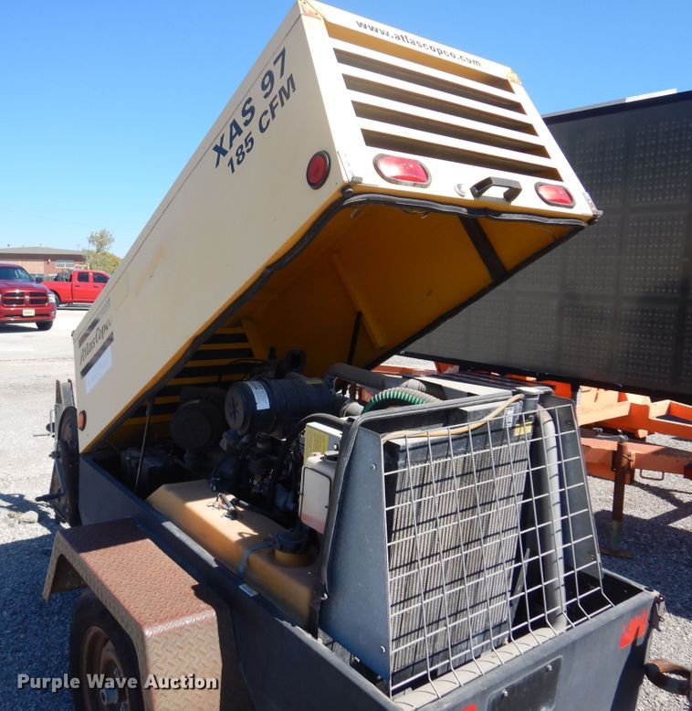 image for item JA9721 2006 Atlas Copco XAS97JD  air compressor