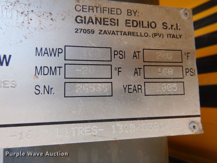 image for item JA9721 2006 Atlas Copco XAS97JD  air compressor