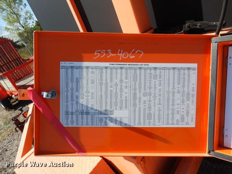 image for item JA9726 2007 Ver-Mac PCMS1210  message board trailer