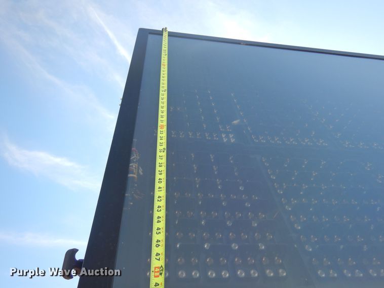 image for item JA9728 2007 Ver-Mac PCMS1210  message board trailer