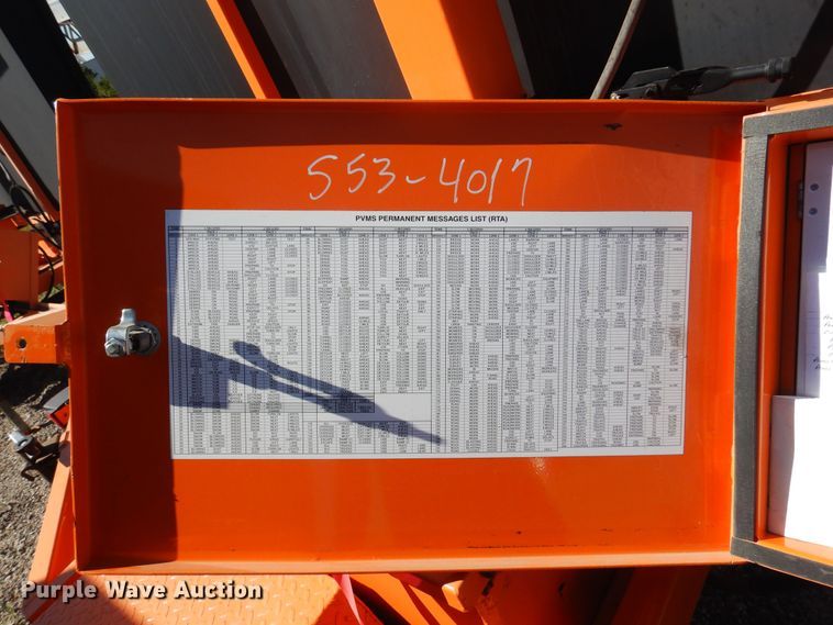 image for item JA9728 2007 Ver-Mac PCMS1210  message board trailer