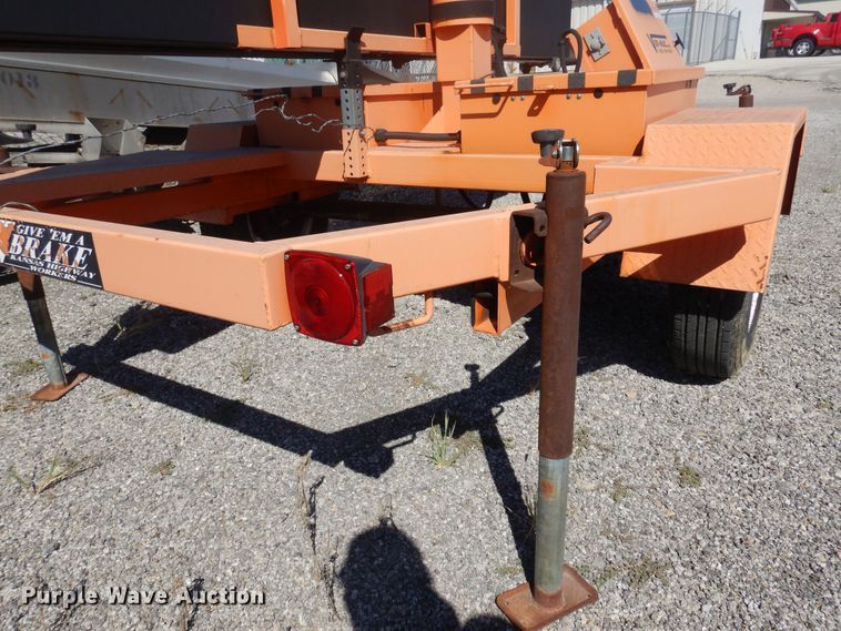 image for item JA9729 2008 Ver-Mac PCMS1210  message board trailer