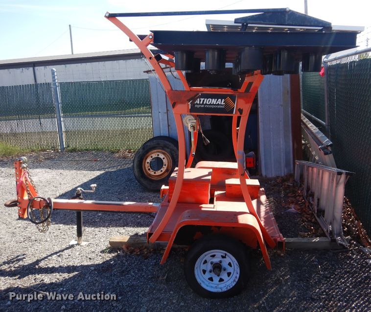 image for item JA9732 2010 National Signal  arrow board trailer