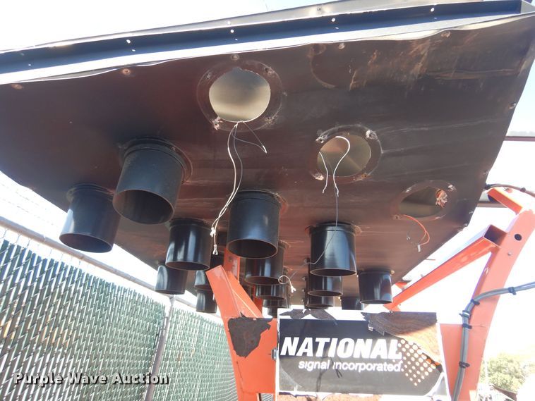 image for item JA9732 2010 National Signal  arrow board trailer