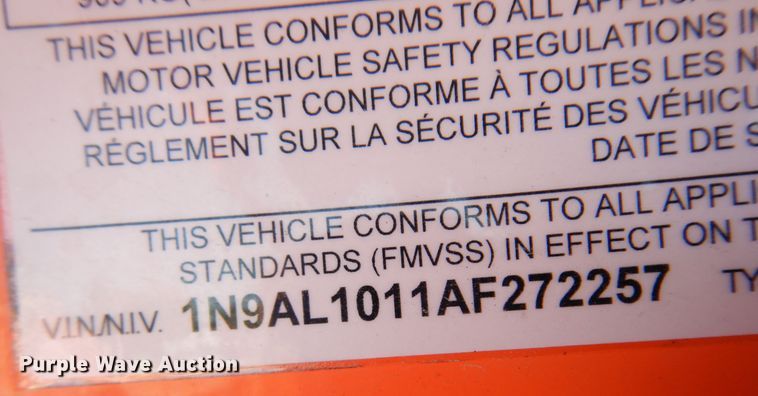 image for item JA9732 2010 National Signal  arrow board trailer