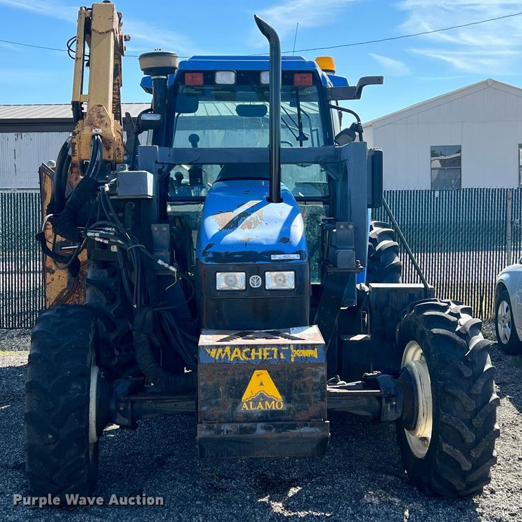 image for item JA9734 2001 New Holland TS110  MFWD tractor