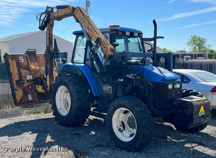 image for item JA9734 2001 New Holland TS110  MFWD tractor