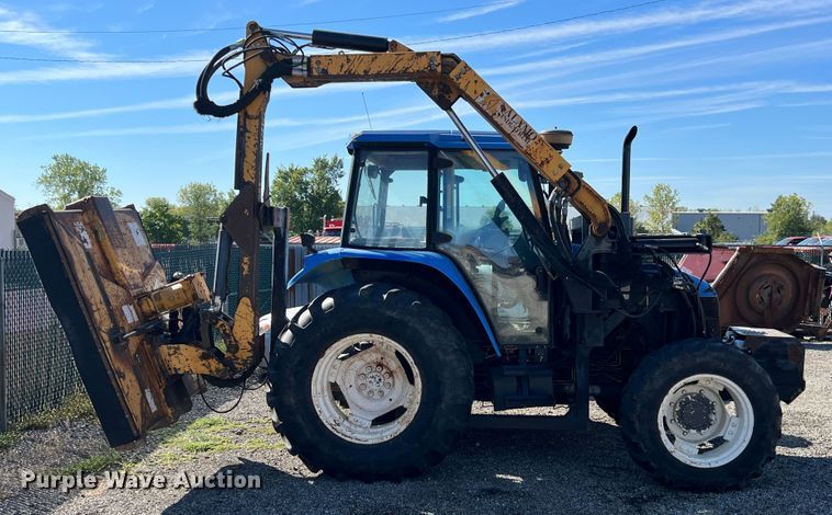 image for item JA9734 2001 New Holland TS110  MFWD tractor